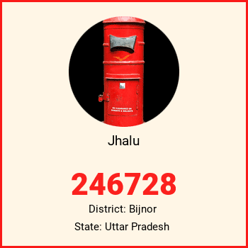 Jhalu pin code, district Bijnor in Uttar Pradesh
