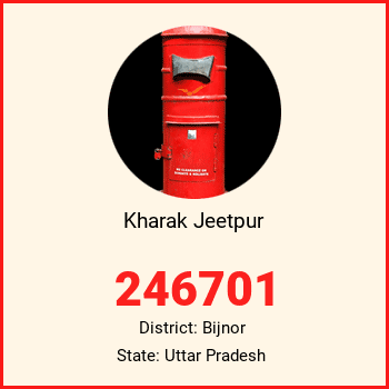 Kharak Jeetpur pin code, district Bijnor in Uttar Pradesh
