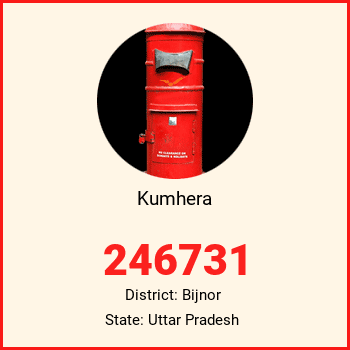 Kumhera pin code, district Bijnor in Uttar Pradesh