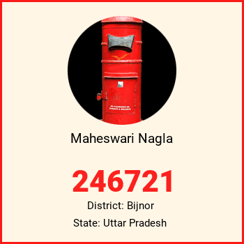 Maheswari Nagla pin code, district Bijnor in Uttar Pradesh