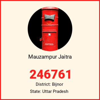 Mauzampur Jaitra pin code, district Bijnor in Uttar Pradesh