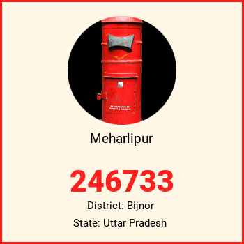 Meharlipur pin code, district Bijnor in Uttar Pradesh