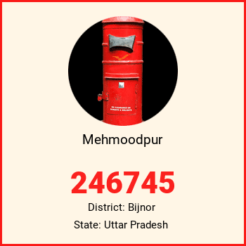 Mehmoodpur pin code, district Bijnor in Uttar Pradesh