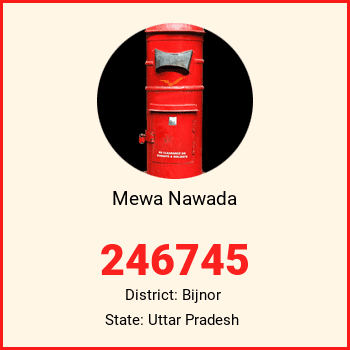 Mewa Nawada pin code, district Bijnor in Uttar Pradesh
