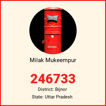 Milak Mukeempur pin code, district Bijnor in Uttar Pradesh