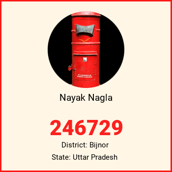 Nayak Nagla pin code, district Bijnor in Uttar Pradesh