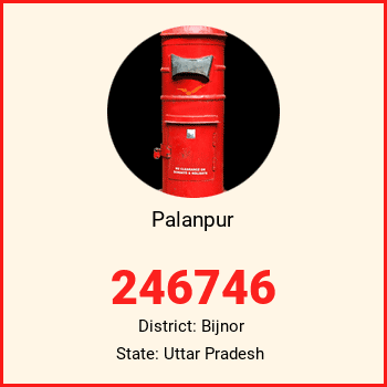 Palanpur pin code, district Bijnor in Uttar Pradesh