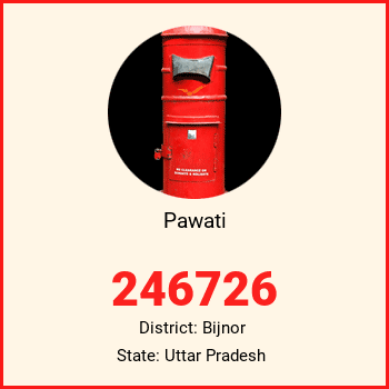 Pawati pin code, district Bijnor in Uttar Pradesh