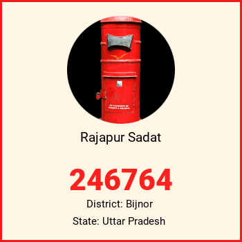 Rajapur Sadat pin code, district Bijnor in Uttar Pradesh