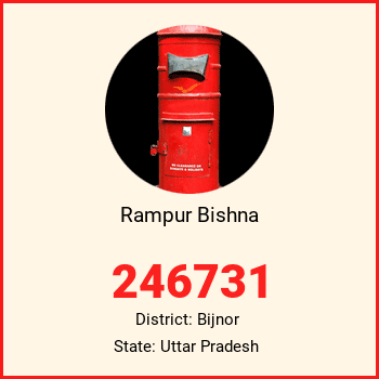 Rampur Bishna pin code, district Bijnor in Uttar Pradesh