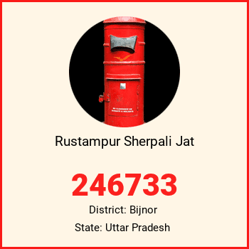 Rustampur Sherpali Jat pin code, district Bijnor in Uttar Pradesh