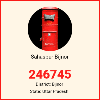 Sahaspur Bijnor pin code, district Bijnor in Uttar Pradesh