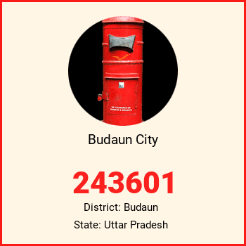 Budaun City pin code, district Budaun in Uttar Pradesh