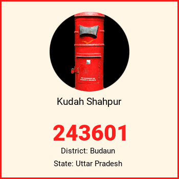 Kudah Shahpur pin code, district Budaun in Uttar Pradesh