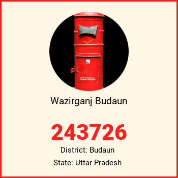 Wazirganj Budaun pin code, district Budaun in Uttar Pradesh