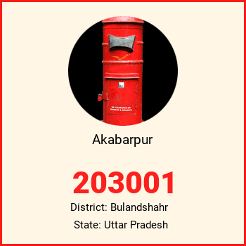 Akabarpur pin code, district Bulandshahr in Uttar Pradesh