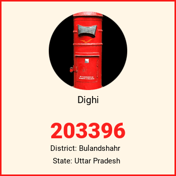 Dighi pin code, district Bulandshahr in Uttar Pradesh