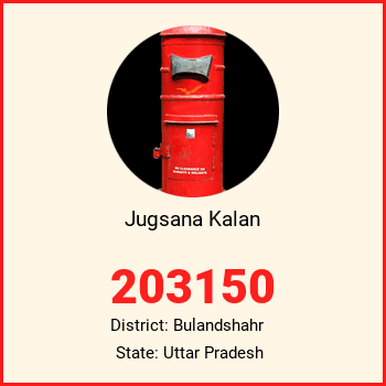 Jugsana Kalan pin code, district Bulandshahr in Uttar Pradesh