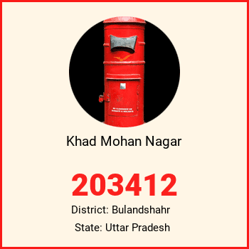 Khad Mohan Nagar pin code, district Bulandshahr in Uttar Pradesh