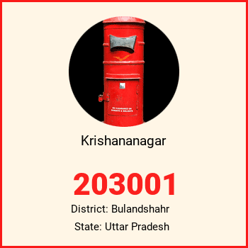 Krishananagar pin code, district Bulandshahr in Uttar Pradesh