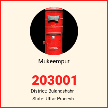 Mukeempur pin code, district Bulandshahr in Uttar Pradesh
