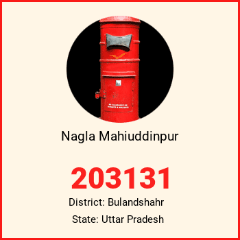 Nagla Mahiuddinpur pin code, district Bulandshahr in Uttar Pradesh