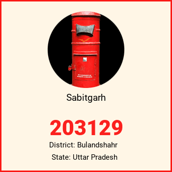 Sabitgarh pin code, district Bulandshahr in Uttar Pradesh