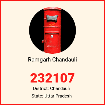 Ramgarh Chandauli pin code, district Chandauli in Uttar Pradesh