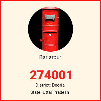 Bariarpur pin code, district Deoria in Uttar Pradesh