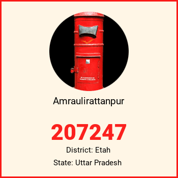 Amraulirattanpur pin code, district Etah in Uttar Pradesh