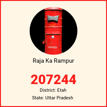 Raja Ka Rampur pin code, district Etah in Uttar Pradesh