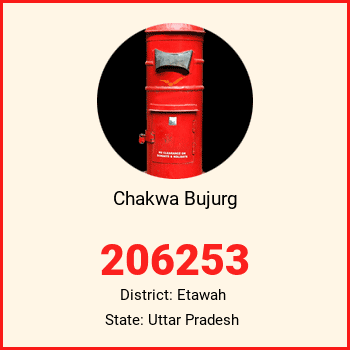 Chakwa Bujurg pin code, district Etawah in Uttar Pradesh