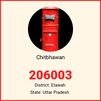 Chitbhawan pin code, district Etawah in Uttar Pradesh