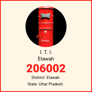 I. T. I. Etawah pin code, district Etawah in Uttar Pradesh