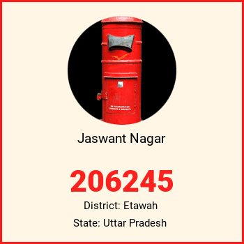 Jaswant Nagar pin code, district Etawah in Uttar Pradesh