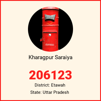 Kharagpur Saraiya pin code, district Etawah in Uttar Pradesh