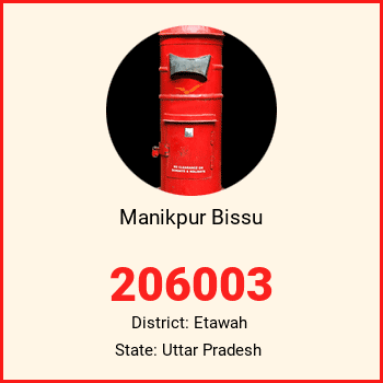 Manikpur Bissu pin code, district Etawah in Uttar Pradesh