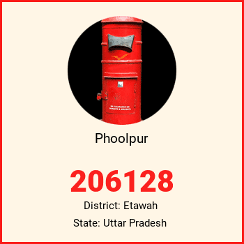 Phoolpur pin code, district Etawah in Uttar Pradesh