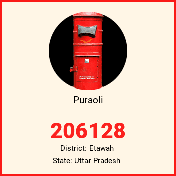 Puraoli pin code, district Etawah in Uttar Pradesh