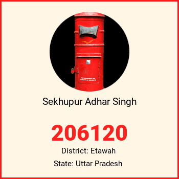 Sekhupur Adhar Singh pin code, district Etawah in Uttar Pradesh