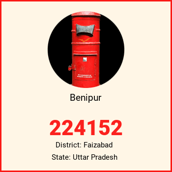 Benipur pin code, district Faizabad in Uttar Pradesh