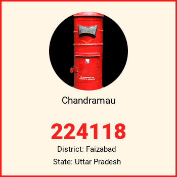 Chandramau pin code, district Faizabad in Uttar Pradesh