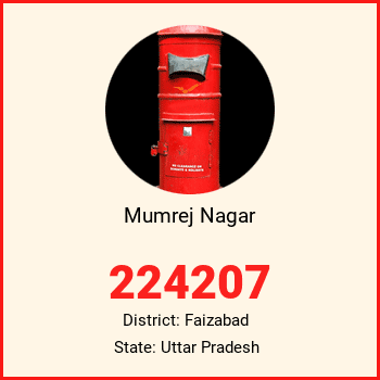 Mumrej Nagar pin code, district Faizabad in Uttar Pradesh