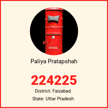 Paliya Pratapshah pin code, district Faizabad in Uttar Pradesh