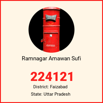 Ramnagar Amawan Sufi pin code, district Faizabad in Uttar Pradesh