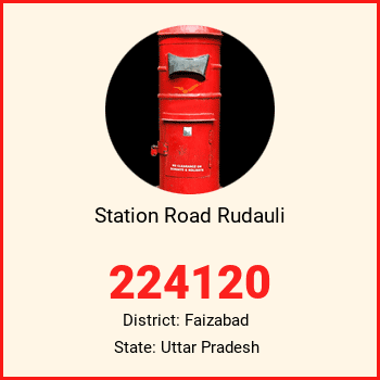 Station Road Rudauli pin code, district Faizabad in Uttar Pradesh