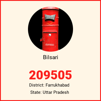 Bilsari pin code, district Farrukhabad in Uttar Pradesh