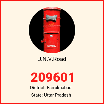 J.N.V.Road pin code, district Farrukhabad in Uttar Pradesh