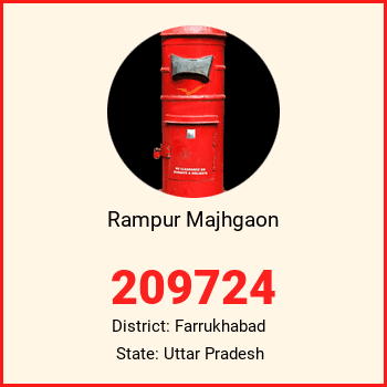 Rampur Majhgaon pin code, district Farrukhabad in Uttar Pradesh