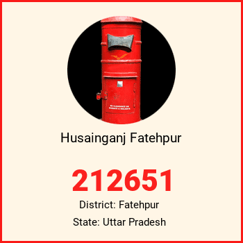Husainganj Fatehpur pin code, district Fatehpur in Uttar Pradesh